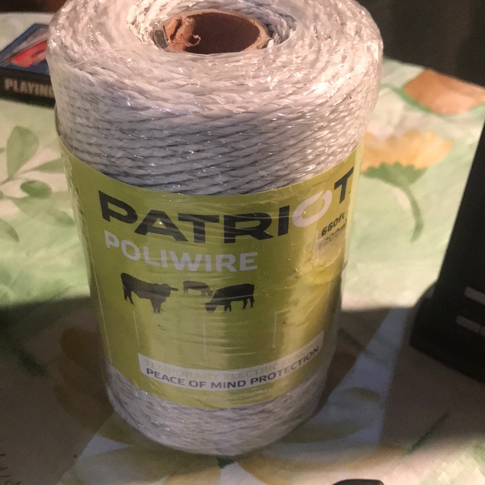 Patriot poliwire Temporary Electric fencing .